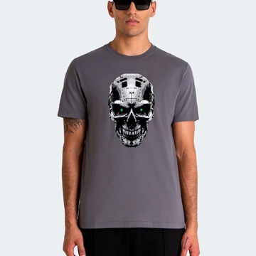 Camiseta Antony Morato MMKS02428 FA100144 9074 antrancita - Imagen 1