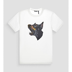 Camiseta Antony Morato MMKS02432 FA100240 1011 crema - Imagen 1
