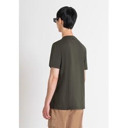 Camiseta Antony Morato MMKS02452 FA100240 4075 verde militar - Imagen 2