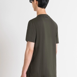 Camiseta Antony Morato MMKS02452 FA100240 4075 verde militar - Imagen 2