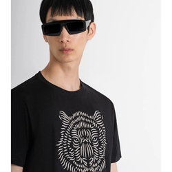 Camiseta Antony Morato MMKS02452 FA100240 9000 negro - Imagen 2
