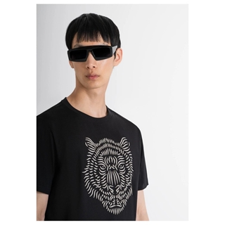Camiseta Antony Morato MMKS02452 FA100240 9000 negro - Imagen 2