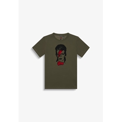 Camiseta Antony Morato MMKS02455 FA100240 4079 verde militar - Imagen 1