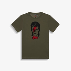 Camiseta Antony Morato MMKS02455 FA100240 4079 verde militar - Imagen 1