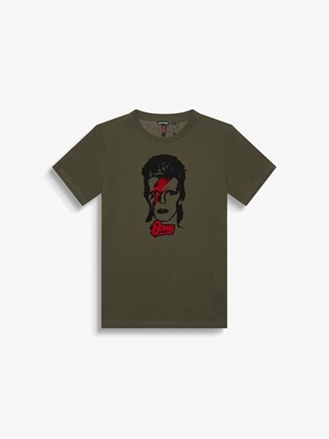 Camiseta Antony Morato MMKS02455 FA100240 4079 verde militar - Imagen 1