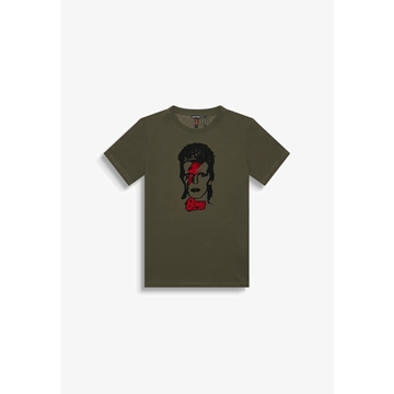 Camiseta Antony Morato MMKS02455 FA100240 4079 verde militar - Imagen 1