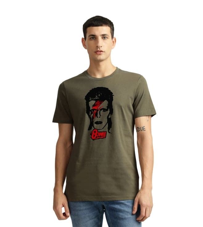 Camiseta Antony Morato MMKS02455 FA100240 4079 verde militar - Imagen 2