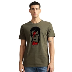 Camiseta Antony Morato MMKS02455 FA100240 4079 verde militar - Imagen 2