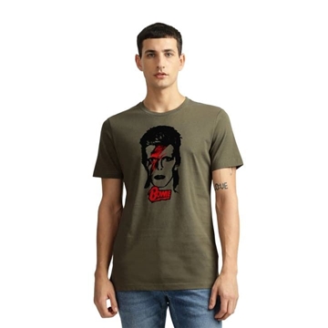 Camiseta Antony Morato MMKS02455 FA100240 4079 verde militar - Imagen 2