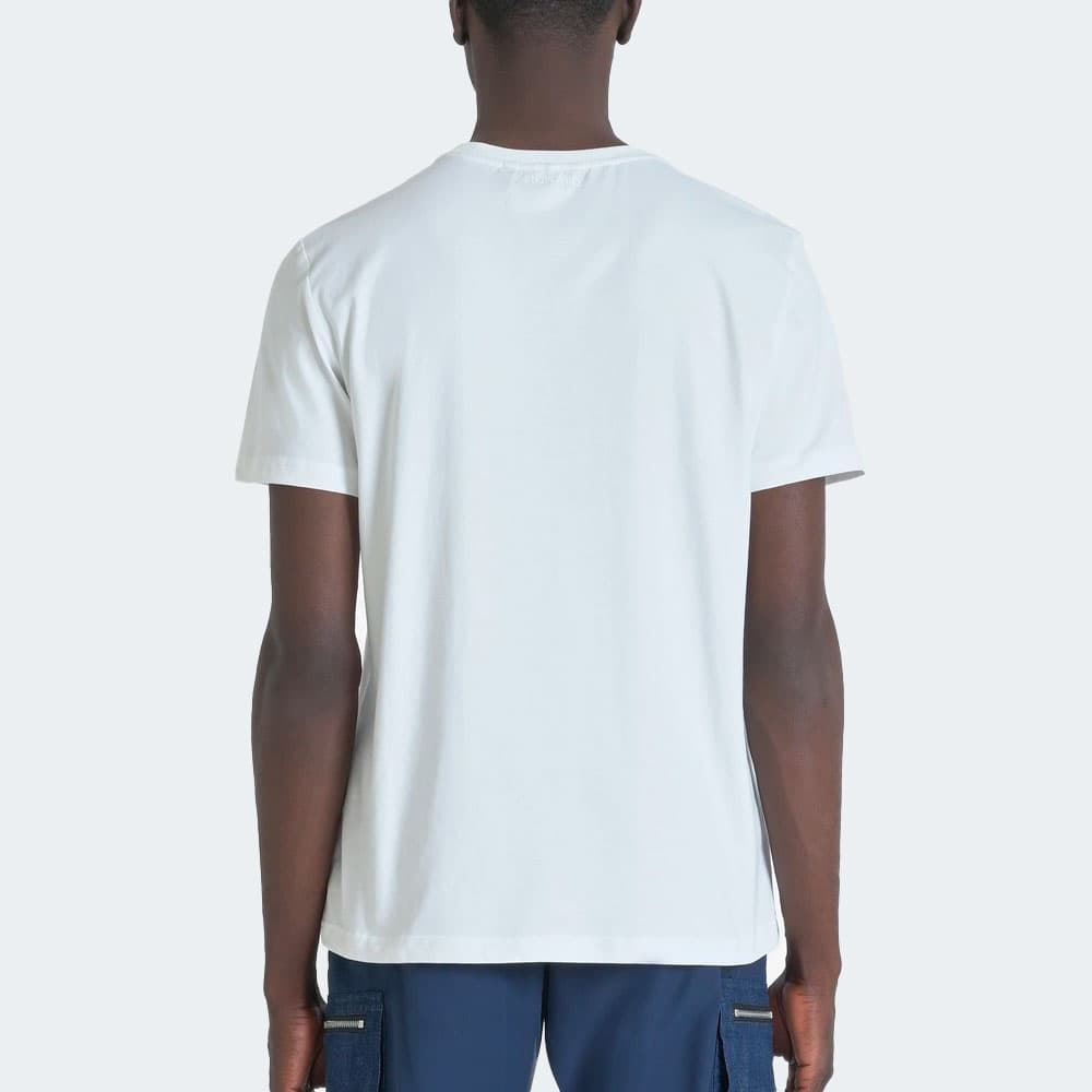 Camiseta Antony Morato MMKS02463 FA100240 1011 crema - Imagen 2