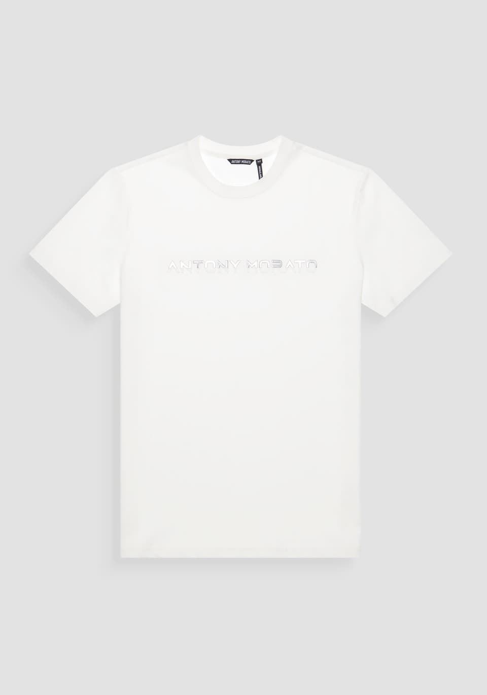 Camiseta Antony Morato MMKS02478 FA100240 1011 crema - Imagen 4