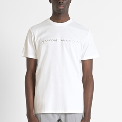 Camiseta Antony Morato MMKS02478 FA100240 1011 crema - Imagen 1