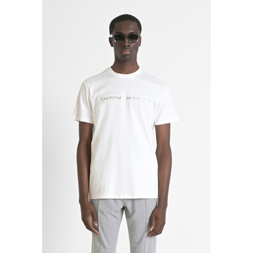 Camiseta Antony Morato MMKS02478 FA100240 1011 crema - Imagen 1