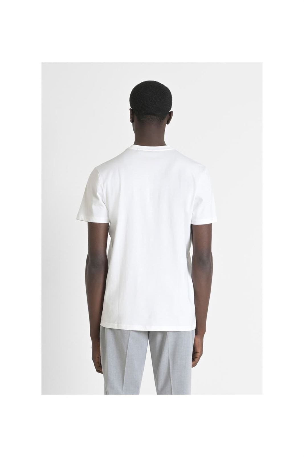 Camiseta Antony Morato MMKS02478 FA100240 1011 crema - Imagen 2