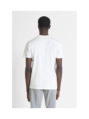 Camiseta Antony Morato MMKS02478 FA100240 1011 crema - Imagen 2