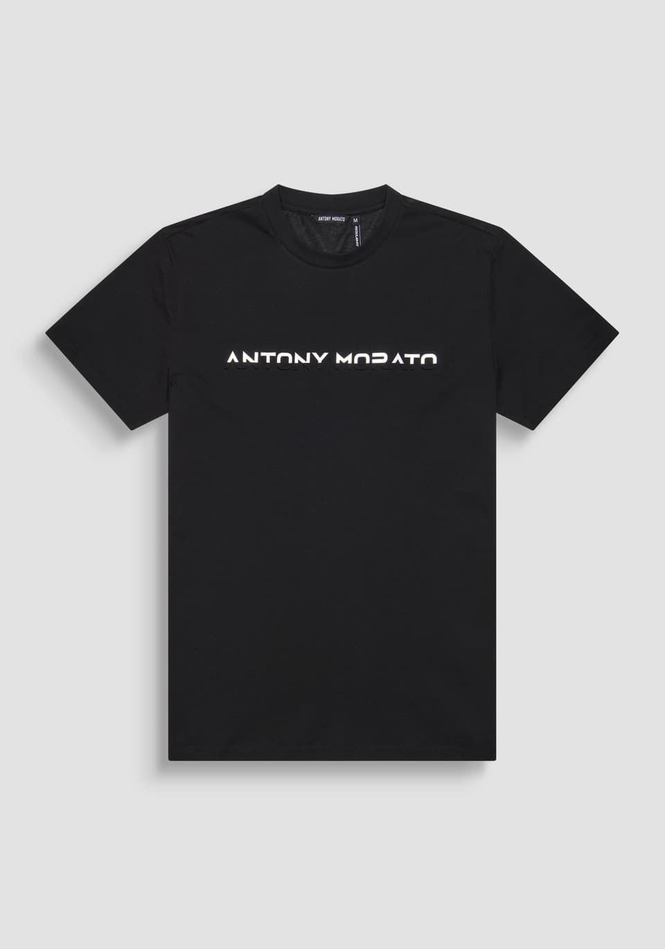 Camiseta Antony Morato MMKS02478 FA100240 9000 negro - Imagen 4
