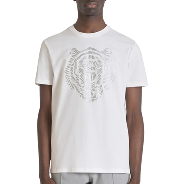 Camiseta Antony Morato MMKS02482 FA100240 1011 crema - Imagen 1