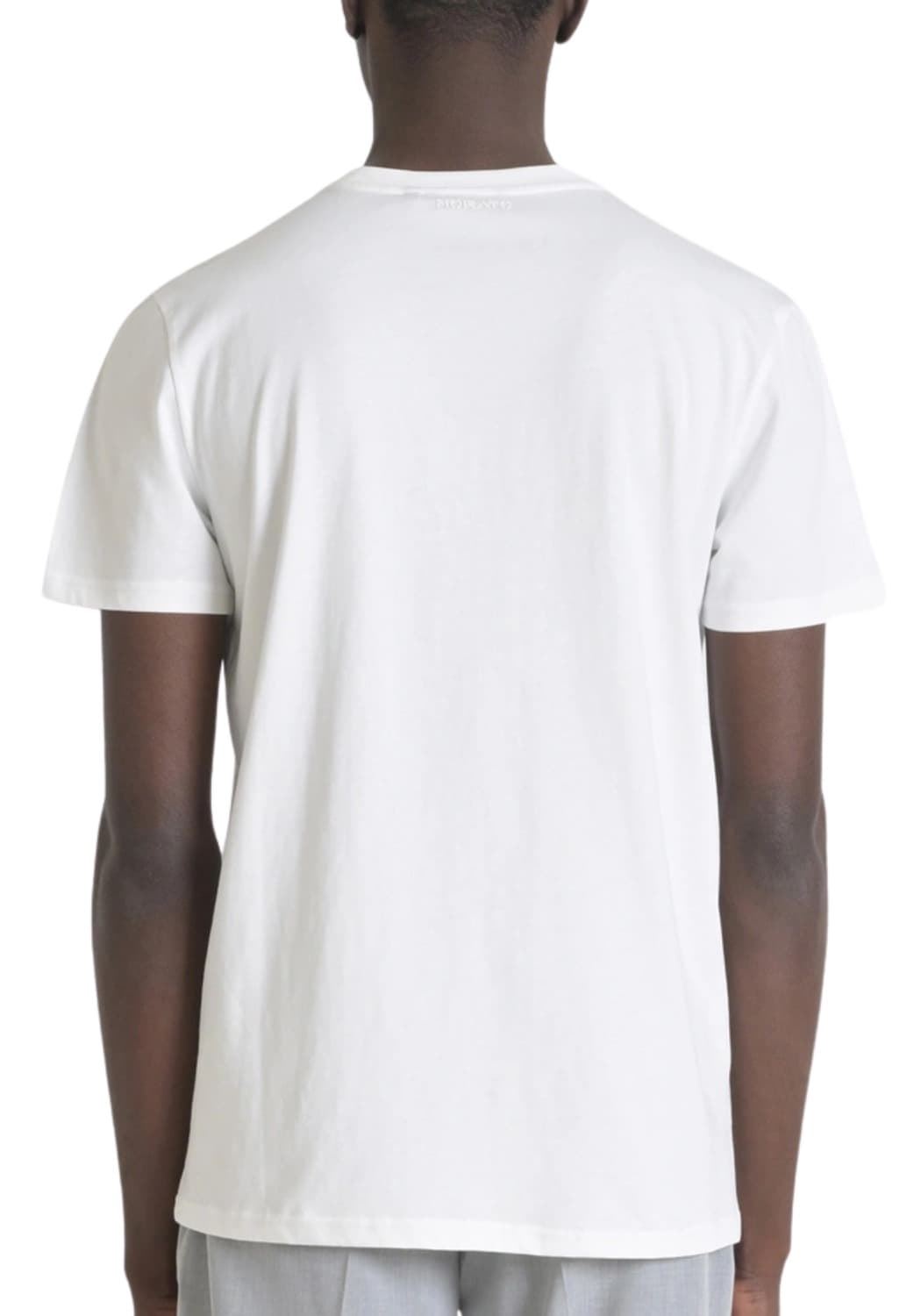 Camiseta Antony Morato MMKS02482 FA100240 1011 crema - Imagen 2