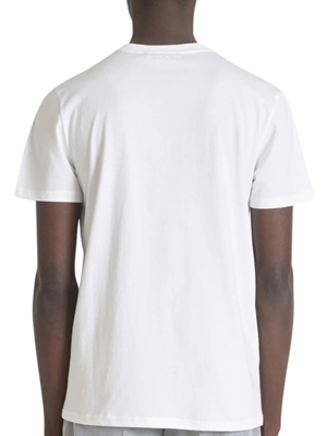 Camiseta Antony Morato MMKS02482 FA100240 1011 crema - Imagen 2