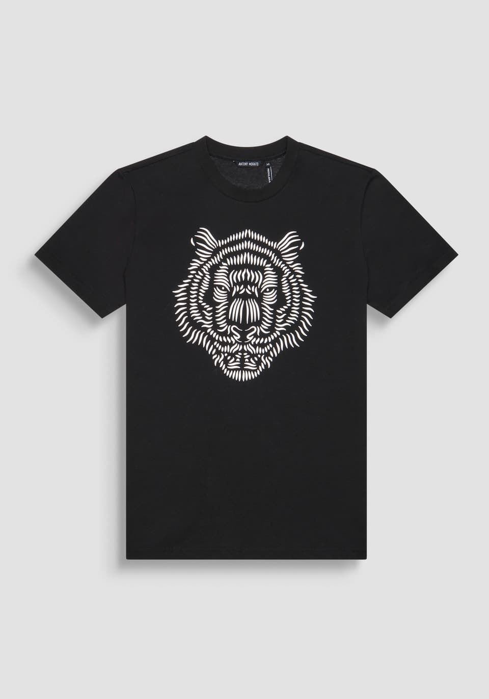 Camiseta Antony Morato MMKS02482 FA100240 9000 negro - Imagen 4