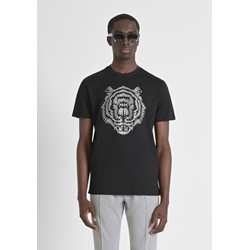 Camiseta Antony Morato MMKS02482 FA100240 9000 negro - Imagen 1