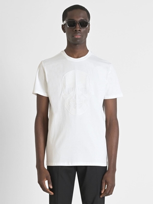 Camiseta Antony Morato MMKS02486 FA100240 1011 crema - Imagen 1