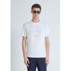 Camiseta Antony Morato MMKS02501 FA100240 1011 crema - Imagen 2