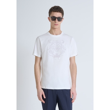 Camiseta Antony Morato MMKS02501 FA100240 1011 crema - Imagen 2