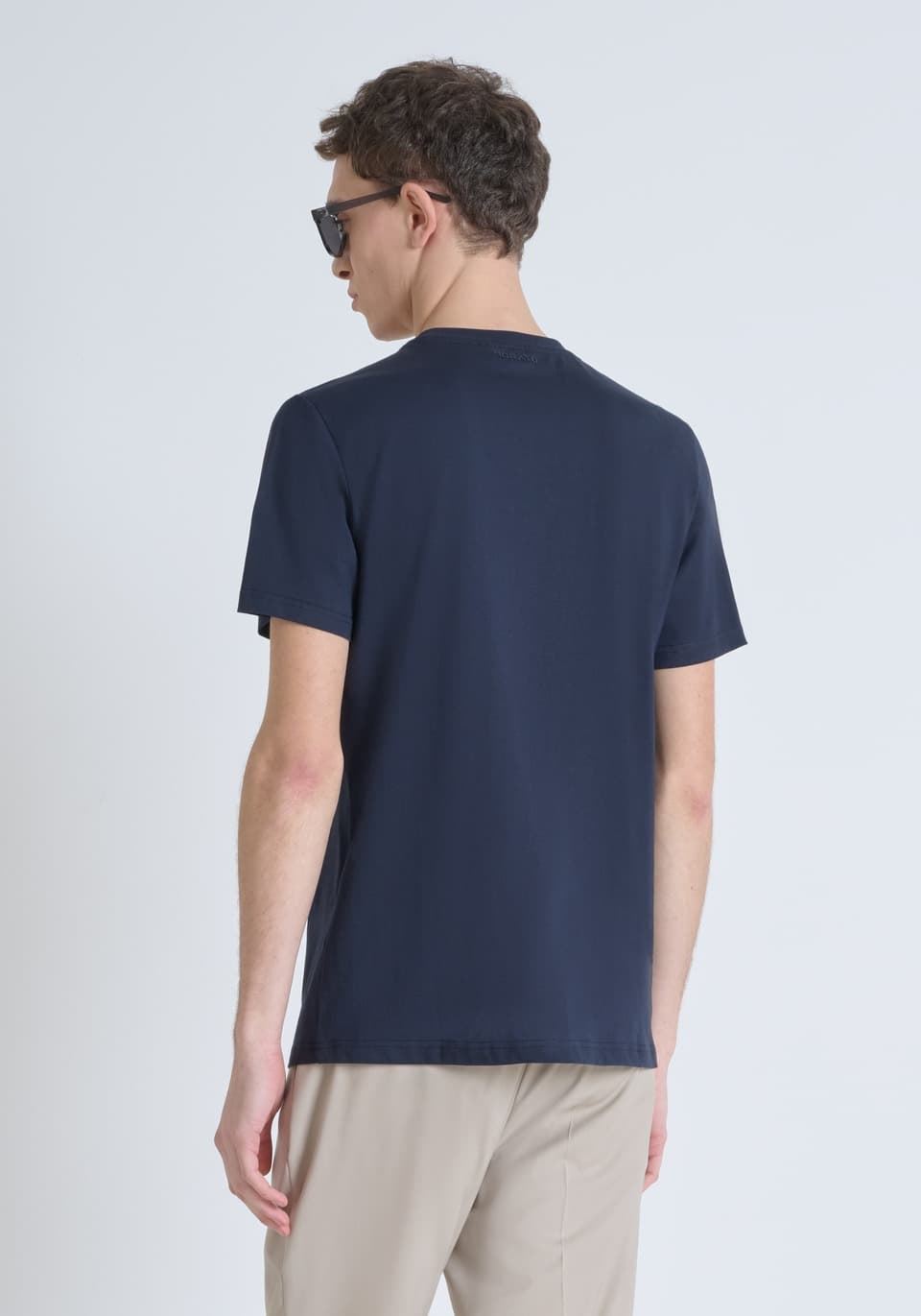 Camiseta Antony Morato MMKS02501 FA100240 7139 marino - Imagen 3