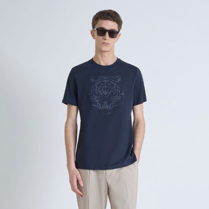 Camiseta Antony Morato MMKS02501 FA100240 7139 marino - Imagen 1