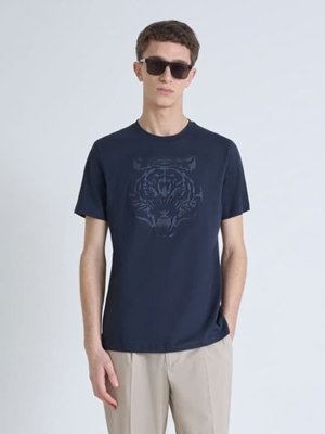 Camiseta Antony Morato MMKS02501 FA100240 7139 marino - Imagen 1