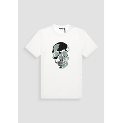 Camiseta Antony Morato MMKS02506 FA100144 1011 crema - Imagen 1