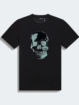 Camiseta Antony Morato MMKS02506 FA100144 9000 negro - Imagen 1