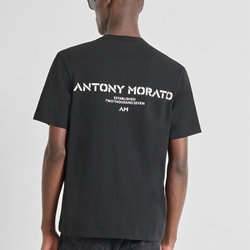 Camiseta ANTONY MORATO MMKS02540 FA100239 9000 negro - Imagen 2