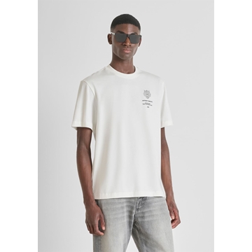 Camiseta ANTONY MORATO MMKS02541 FA100239 1011 crema - Imagen 1