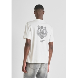 Camiseta ANTONY MORATO MMKS02541 FA100239 1011 crema - Imagen 2