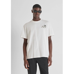 Camiseta ANTONY MORATO MMKS02571 FA100240 1011 crema - Imagen 2
