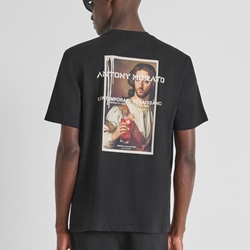 Camiseta ANTONY MORATO MMKS02571 FA100240 9000 negro - Imagen 1