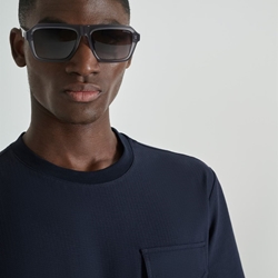 Camiseta Antony Morato MMKS02604 FA100267 7139 AZUL MARINO - Imagen 2