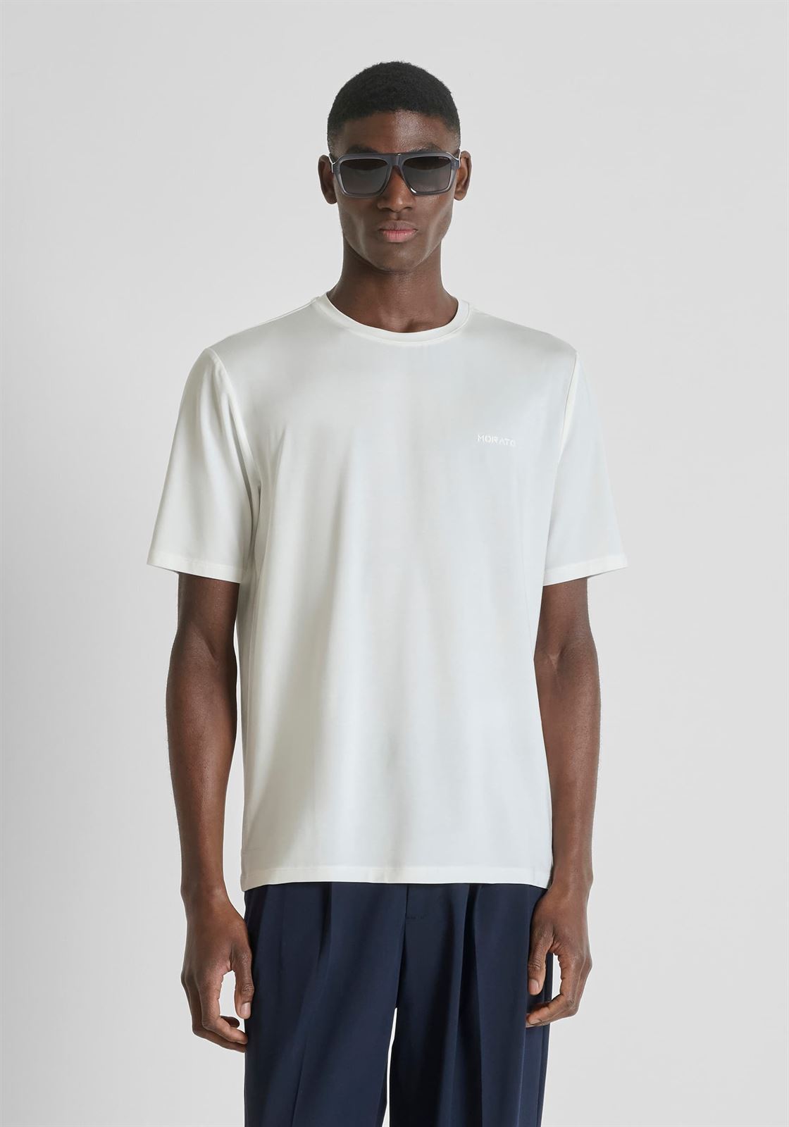 Camiseta Antony Morato MMKS02618 FA100259 1011 cream - Imagen 1