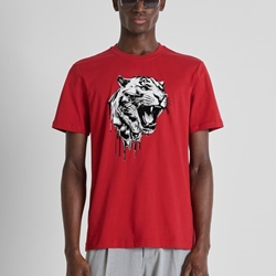 Camiseta ANTONY MORATO MMKS02619 FA100144 5107 cereza - Imagen 2