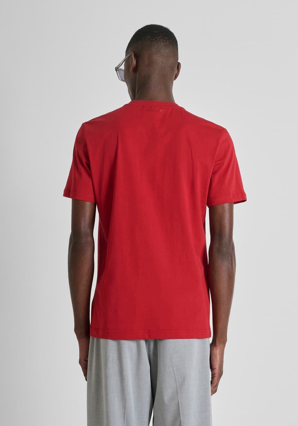 Camiseta ANTONY MORATO MMKS02619 FA100144 5107 cereza - Imagen 3