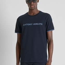 Camiseta Antony Morato MMKS02633 FA100240 7139 azul marino - Imagen 2