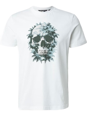 Camiseta Antony Morato MMKS02637 FA100144 1011 crema - Imagen 1