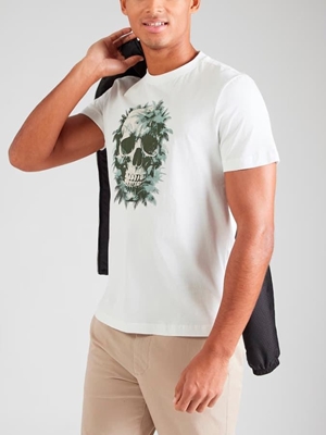 Camiseta Antony Morato MMKS02637 FA100144 1011 crema - Imagen 2