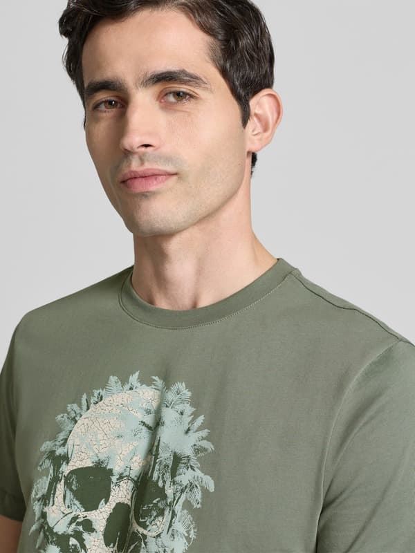 Camiseta Antony Morato MMKS02637 FA100144 4095 agave verde - Imagen 3