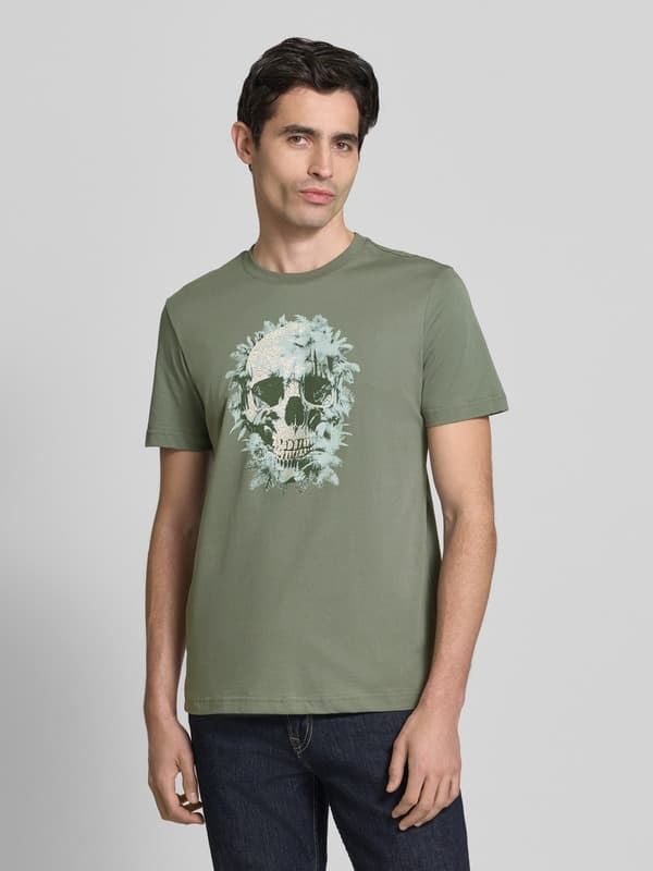 Camiseta Antony Morato MMKS02637 FA100144 4095 agave verde - Imagen 4
