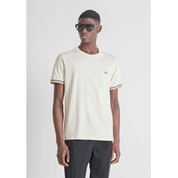 Camiseta ANTONY MORATO MMKS02648 FA100258 1021 manteca - Imagen 1