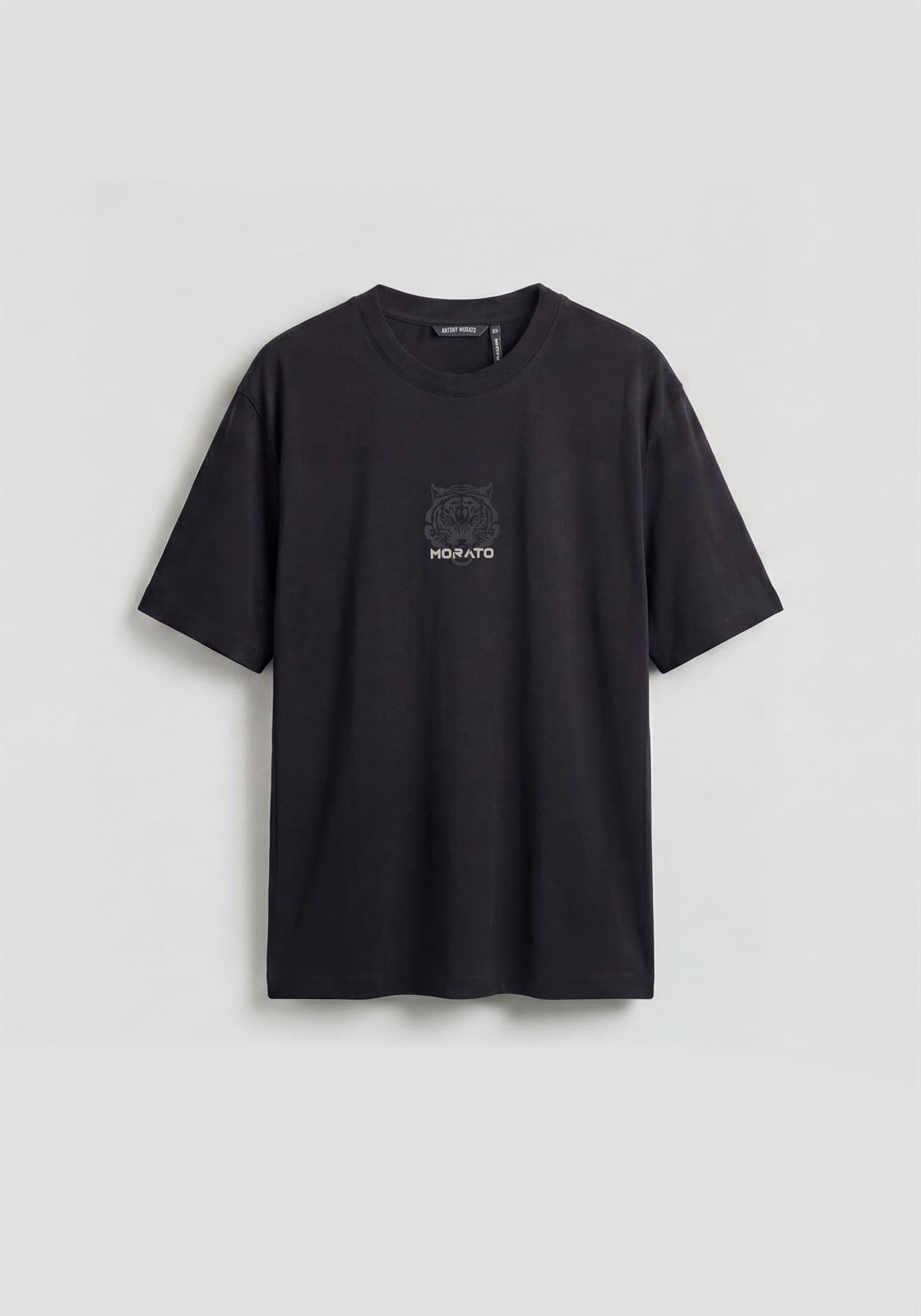 Camiseta ANTONY MORATO MMKS02648 FA100258 9000 negro - Imagen 2