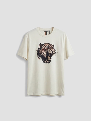 Camiseta ANTONY MORATO MMKS02651 FA100144 1021 manteca - Imagen 1